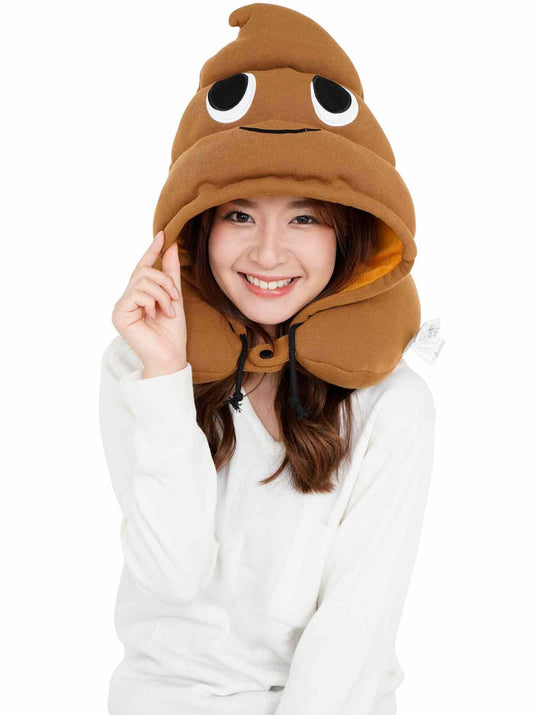 TRAVEL NECK PILLOW (POOP)