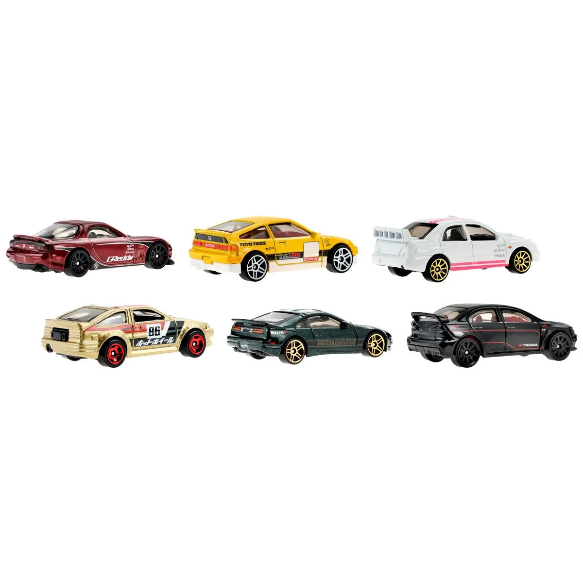 HOT WHEELS THEMED VEHICLES 6-PACK