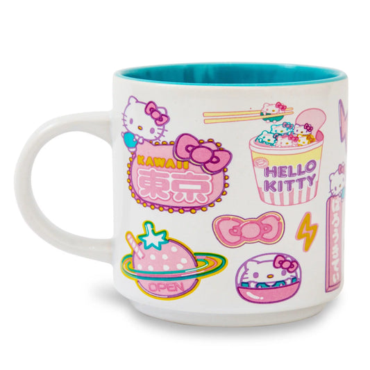HELLO KITTY TOKYO DESTINATION 13OZ SINGLE CERAMIC MUG