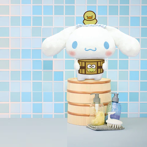 CINNAMOROLL RETRO PUBLIC BATH BIG PLUSHIE