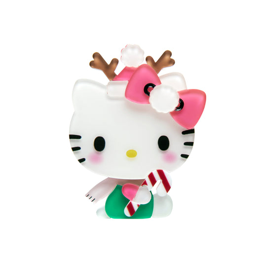 HELLO KITTY CANDY CANE TREAT BROOCH