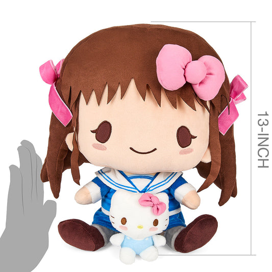 HELLO KITTY: FRUITS BASKET 13" MEDIUM PLUSH -TOHRU