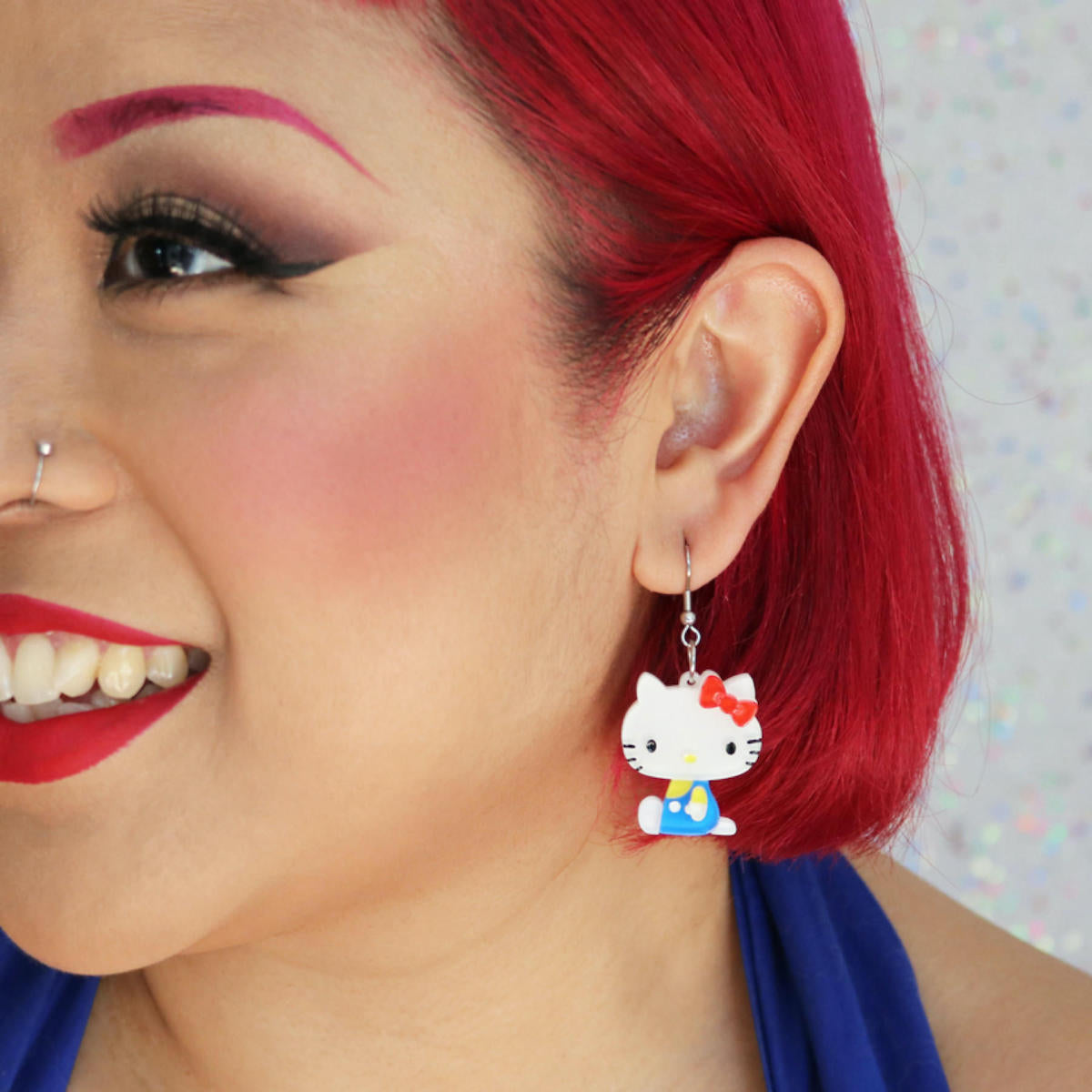 Hello Kitty Take A Break Drop Earrings