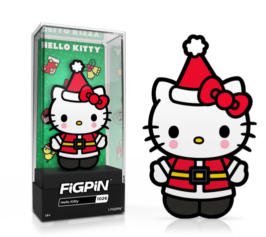HELLO KITTY SANTA 1026 FIGPIN