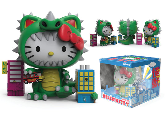 Hello Kitty Kaiju Cosplay 8" Art Figure