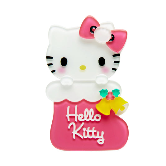 HELLO KITTY A KITTY CHRISTMAS BROOCH