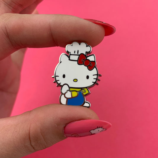HELLO KITTY CHEF ENAMEL PIN