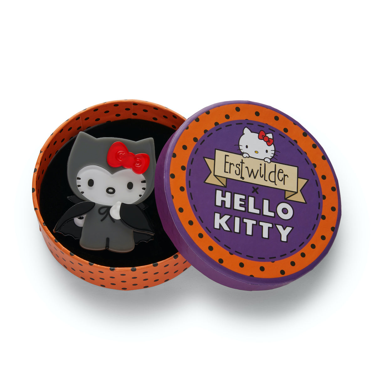 HELLO KITTY COUNT WITH KITTY BROOCH