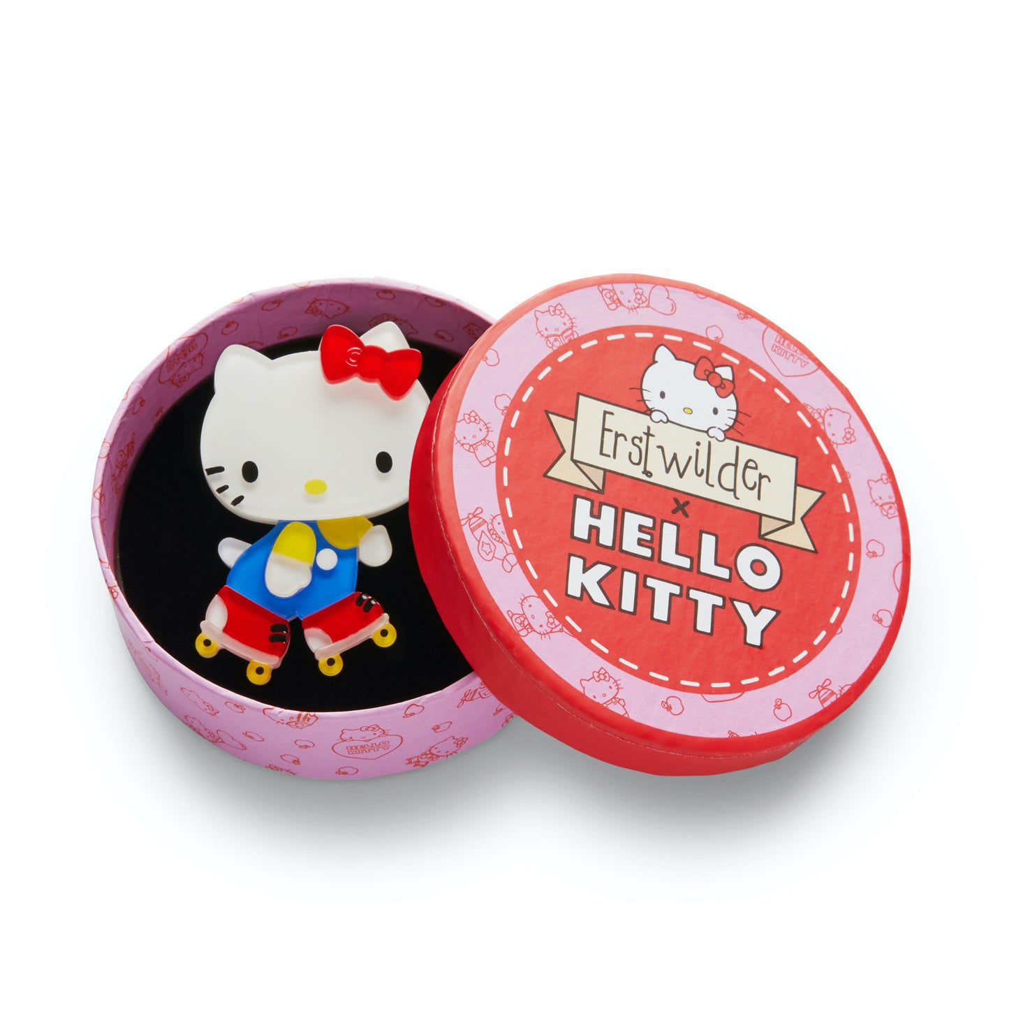 HELLO KITTY TIME FOR A SKATE BROOCH