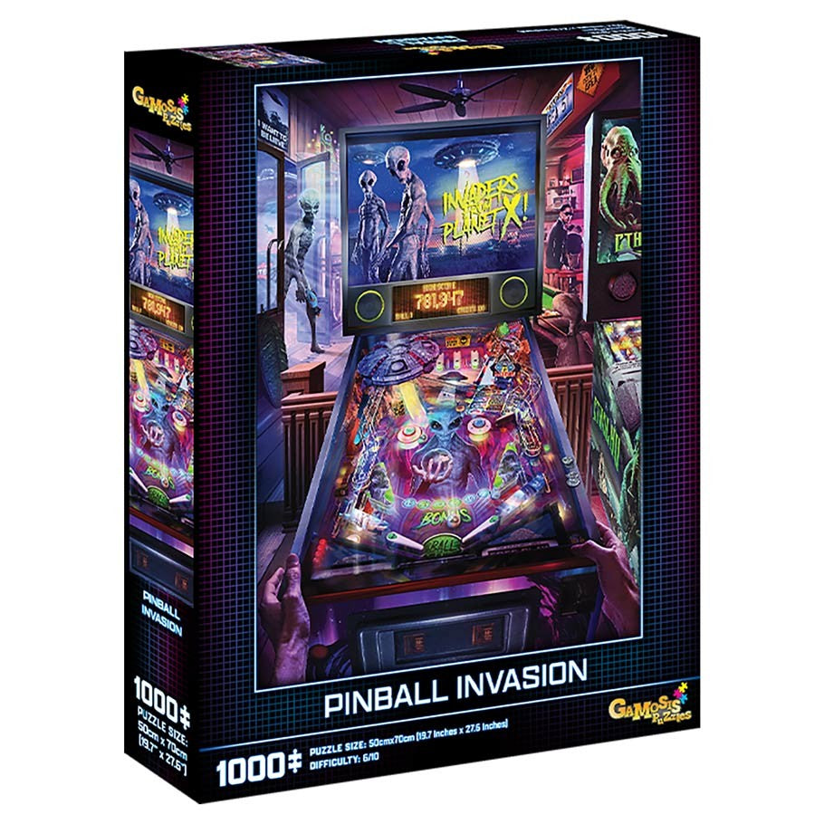 PUZZLE: PINBALL INVASION 1000PC