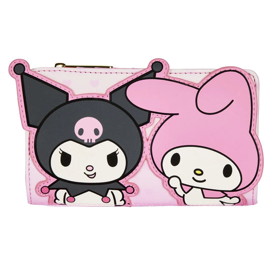 LF SANRIO MY MELODY & KUROMI FLAP WALLET