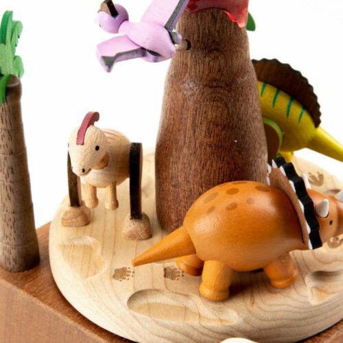 Dinosaur Land | Handmade Wooden Music Box